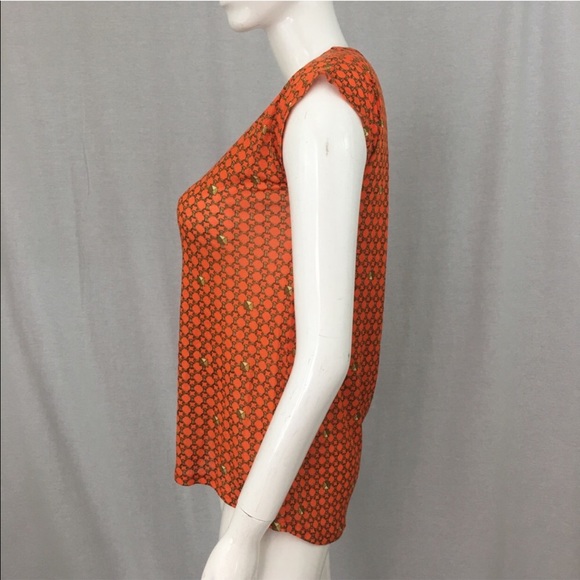 SOLD XS Michael Kors Sleeveless Hi-Low Chain Top - Picture 5 of 7